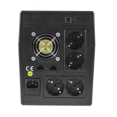 ДБЖ/Безперебійник Green Cell UPS 1500VA/900W (UPS04)