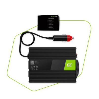Автомобільний інвертор Green Cell 12V на 230V 150W/300W (INV06)