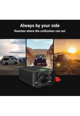 Автомобільний інвертор Green Cell 12V на 230V 150W/300W (INV06)