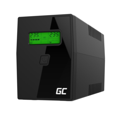 ДБЖ/Безперебійник Green Cell UPS 800VA/480W (UPS02)