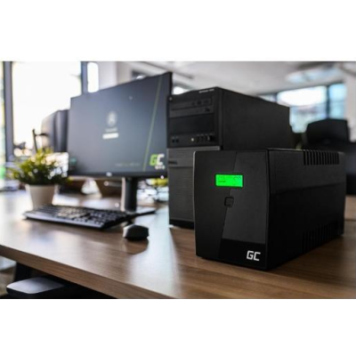 ДБЖ/Безперебійник Green Cell 2000VA/1400W (UPS09) Чистий синус