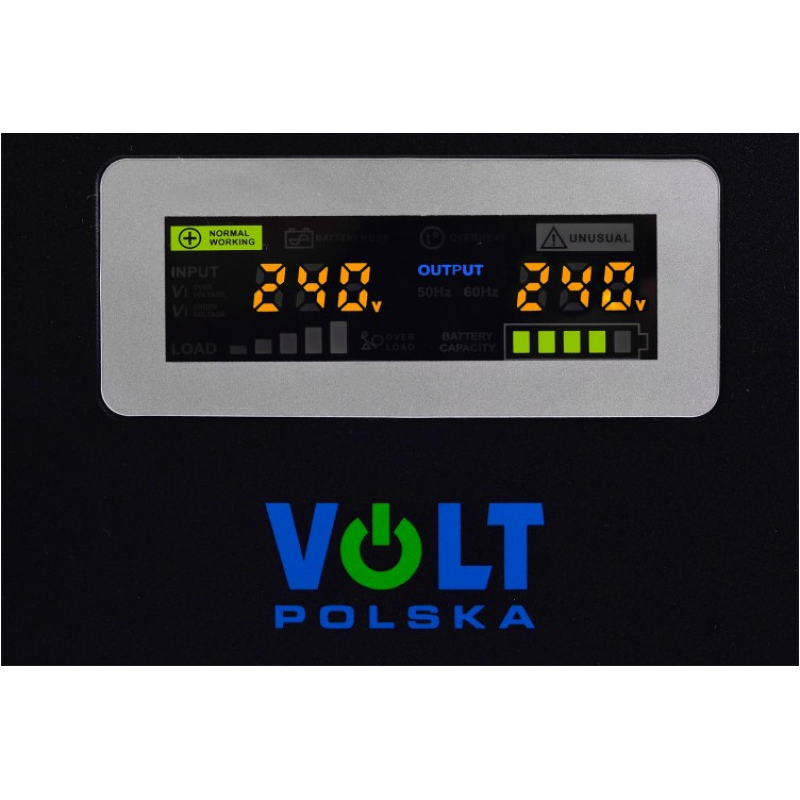 ДБЖ/Безперебійник VOLT SINUS UPS 500 300/500W + AKU 40Ah (3SR500WA40)