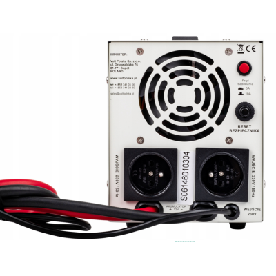 Гібридний ДБЖ/інвертор Volt Polska SINUS PRO 500E + Акумулятор AGM Volt 12V 100Ah