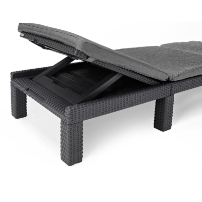 Шезлонг Keter DAYTONA DELUXE (Графіт) (3179) Шезлонг Keter DAYTONA DELUXE (Графіт) (3179)