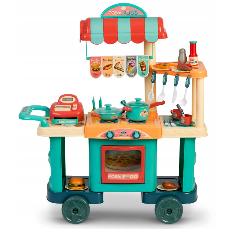 Ігрова дитяча кухня на колесах Ricokids (773000)