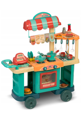 Ігрова дитяча кухня на колесах Ricokids (773000)