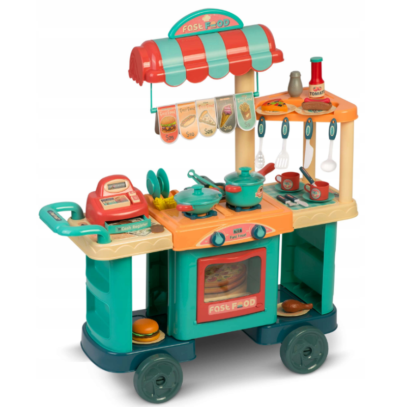 Ігрова дитяча кухня на колесах Ricokids (773000)