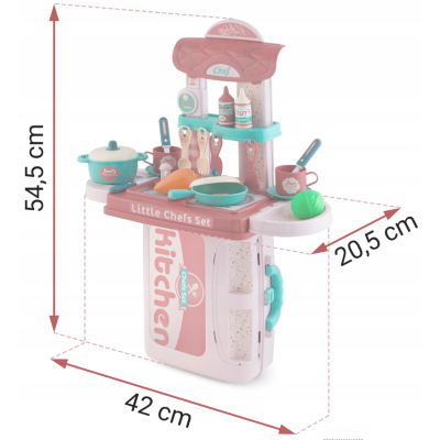 Ігрова дитяча кухня Ricokids Рожева (772900)