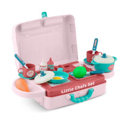 Ігрова дитяча кухня Ricokids Рожева (772900)