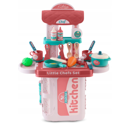 Ігрова дитяча кухня Ricokids Рожева (772900)