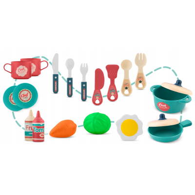 Ігрова дитяча кухня Ricokids Рожева (772900)