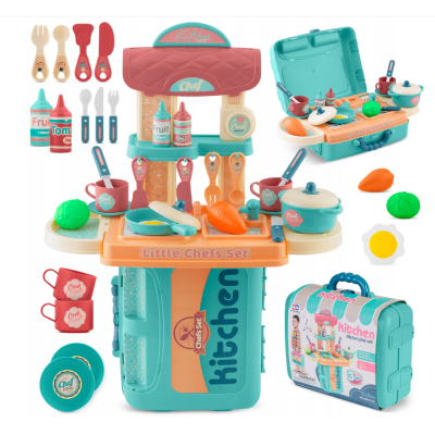 Ігрова дитяча кухня Ricokids Бірюзова (772901)