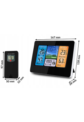 Метеостанція BERDSEN BD-902 Black (390200)