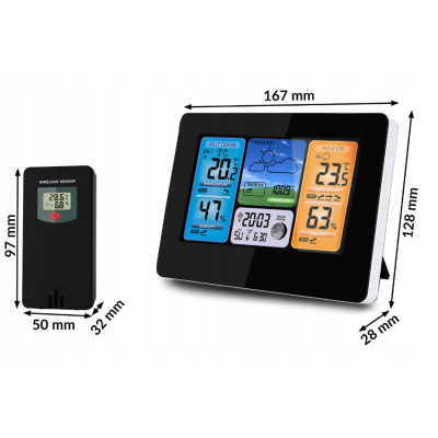 Метеостанція BERDSEN BD-902 Black (390200)