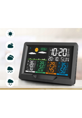 Метеостанція BERDSEN BD-904 Black (390400)