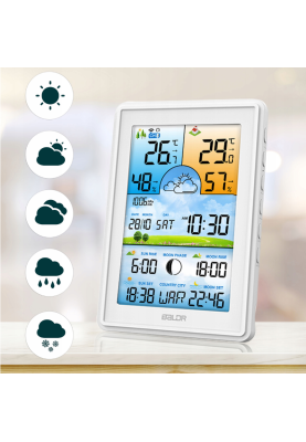 Метеостанція BERDSEN BD-906 White (390601)