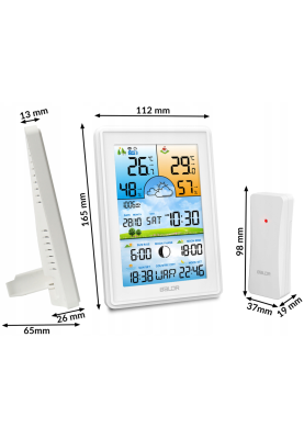 Метеостанція BERDSEN BD-906 White (390601)