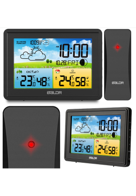 Метеостанція BERDSEN BD-908 Black (390800)