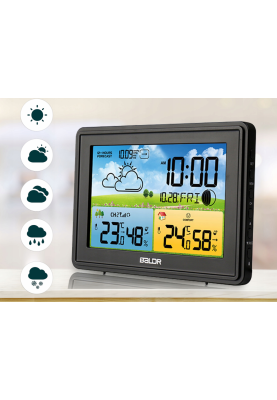 Метеостанція BERDSEN BD-908 Black (390800)
