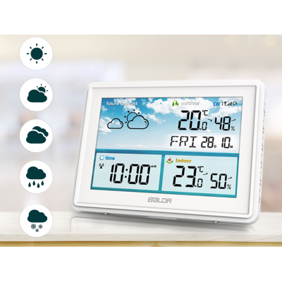 Метеостанція BERDSEN BD-909 White (390900)