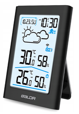 Метеостанція BERDSEN BD-911 Black (391100)