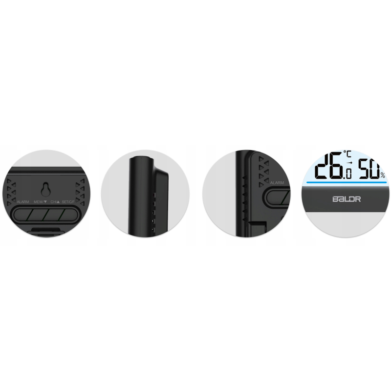 Метеостанція BERDSEN BD-911 Black (391100)