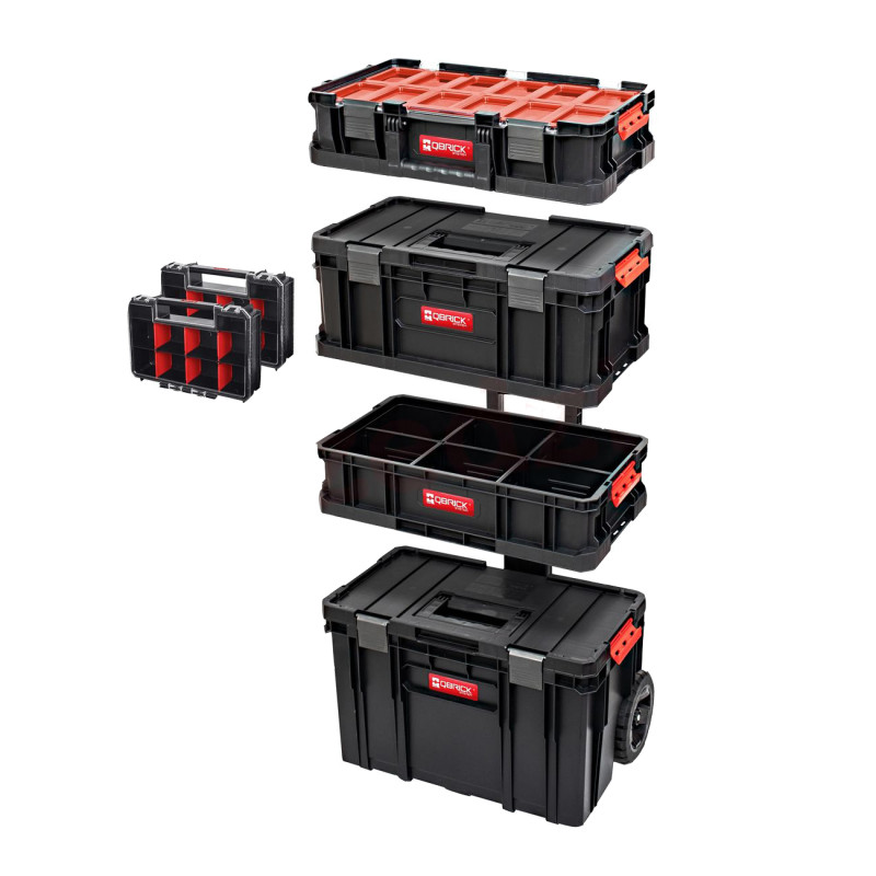 Набір ящиків для інструментів Qbrick System PROMO SET I 6в1 (5901238252597)
