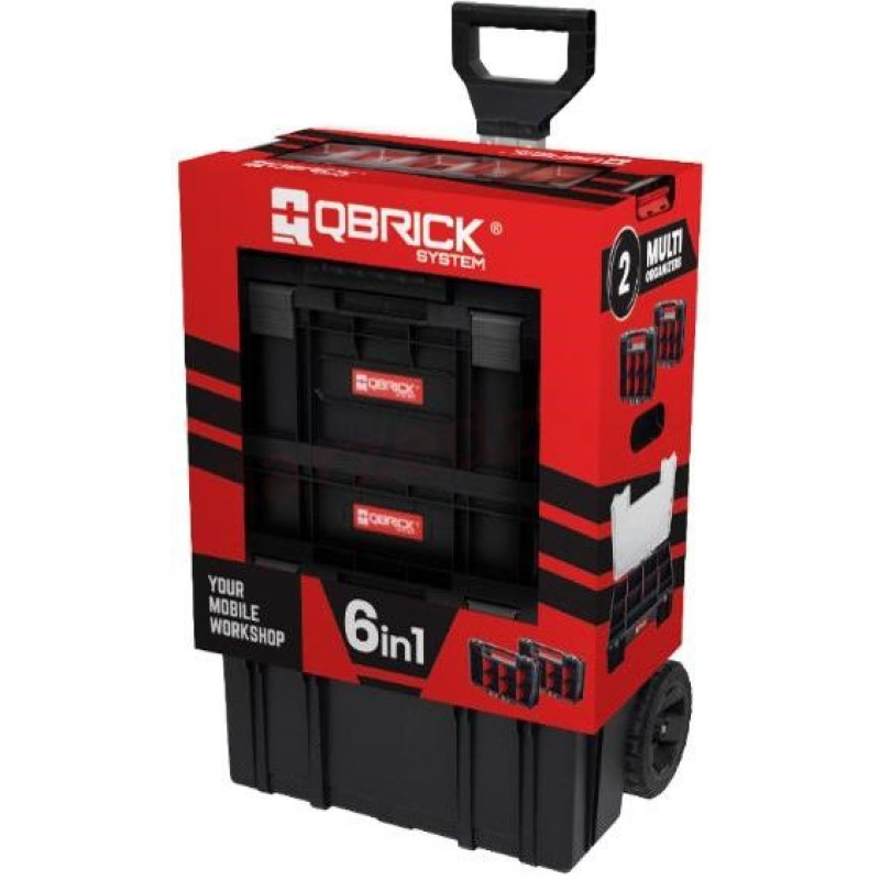 Набір ящиків для інструментів Qbrick System PROMO SET I 6в1 (5901238252597)