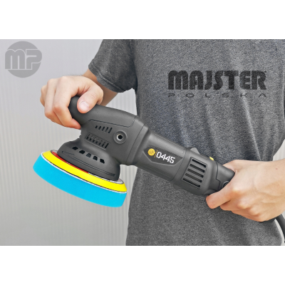 Полірувальна машинка MAJSTER MP0445 1,6KW + 4 насадки + полірувальна паста MENZERNA