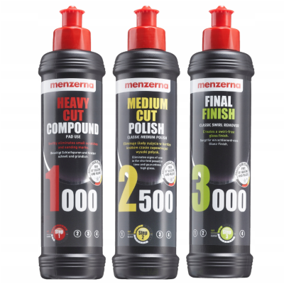 Полірувальна машинка MAJSTER MP0445 1,6KW + 4 насадки + полірувальна паста MENZERNA