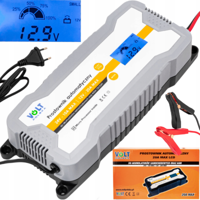 Зарядний пристрій Volt Polska 6PRO122420 з LCD (6PRO122420)
