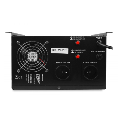 Гібридний ДБЖ/інвертор Volt Polska SINUS PRO 2500 W 24/230V 1800/2500W (3SP250024W)