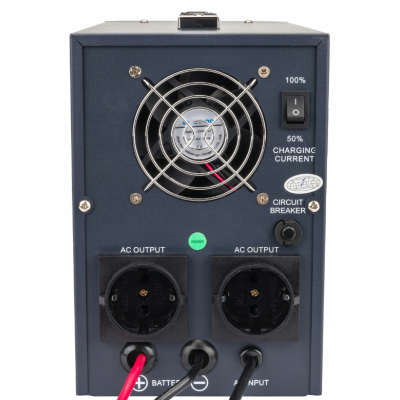 Гібридний ДБЖ/інвертор Powermat 500 VA 12/230V 400W/500VA (PM-UPS-500MP)