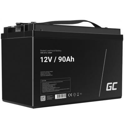 AGM Акумулятор 90Ah 12V Green Cell VRLA (AGM29)