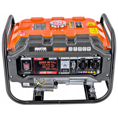 Бензиновий генератор MAJSTER Polska 3000W, AVR (MP-0652)