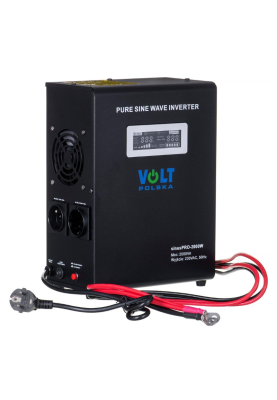 Гібридний ДБЖ/інвертор Volt Polska SINUS PRO 2000 W 24/230V 1400/2000W (3SP200024W)