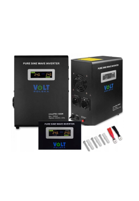 Комплект Volt Polska SINUS PRO 800 W 12/230V 500/800W + Акумулятор VOLT AGM VRLA 100Ah 12V