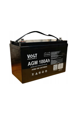 Комплект Volt Polska SINUS PRO 800 W 12/230V 500/800W + Акумулятор VOLT AGM VRLA 100Ah 12V
