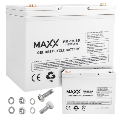 Гелевий Акумулятор 85Ah 12V 4SUN MAXX GEL DEEP CYCLE (12-FM-85)