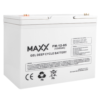 Гелевий Акумулятор 85Ah 12V 4SUN MAXX GEL DEEP CYCLE (12-FM-85)