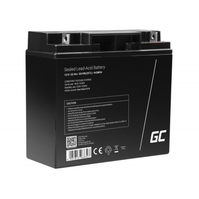 Акумулятор для ДБЖ Green Cell AGM VRLA 22Ah 12V (AGM54)