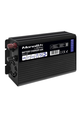 Зарядний пристрій Qoltec Monolith LiFePO4 40A 12.8V (51956)
