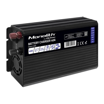 Зарядний пристрій Qoltec Monolith LiFePO4 40A 12.8V (51956)