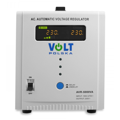 Стабілізатор напруги Volt Polska AVR 5000VA 8-11% (5AVR5000SE)