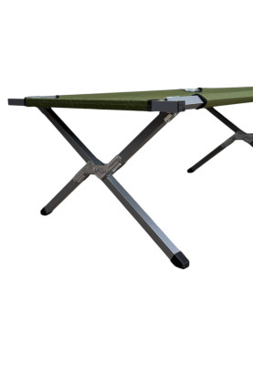 Армійська похідна розкладачка LEOBRO до 120кг Зелена (HT-168A4 Armygreen)