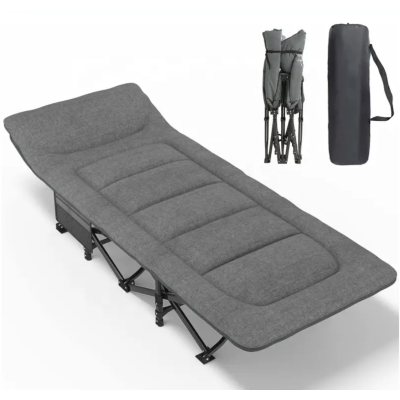 Туристична розкладачка LEOBRO Сіра (HT-169K Grey)