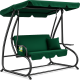 Велика гойдалка з подушками LEOBRO Luxury Green