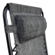 Розкладне крісло шезлонг LEOBRO Zero Gravity темно-сіре (HT-167D DARK GREY)