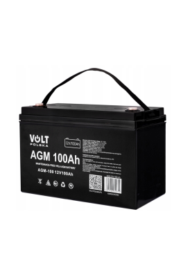 Гібридний ДБЖ/інвертор Volt Polska SINUS PRO 2000 S 24/230V 1400/2000W + 2 шт Акумулятор VOLT VRLA 100Ah 12V