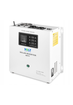 Комплект Volt Polska SINUS PRO 1500S 12/230V 1050/1500W + Акумулятор гелевий 4SUN MAXX GEL 100 Ah